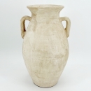 Jarre poterie terracotta beige