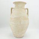 Jarre poterie terracotta beige