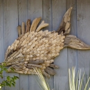 Poisson en bois flotté