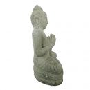 Sculpture Bouddha assis en prière