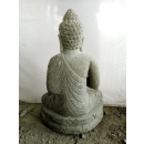 Sculpture Bouddha assis en prière
