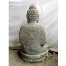 Sculpture Bouddha en pierre jardin
