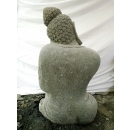 Sculpture Bouddha penseur extérieur