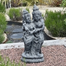 sculpture de jardin Rama et Sita