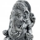 Statue extérieur Ganesh patiné gris