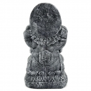 Statue extérieur Ganesh patiné gris