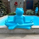 Statue Grenouille zen de jardin