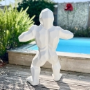 statue king kong low poly