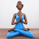 Statuette femme posture yoga