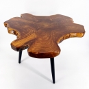 Table basse d'appoint atypique teck