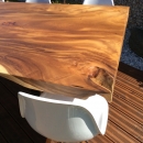 Table repas 250 cm en bois de suar massif