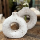 Vase donuts en terracotta