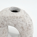 Vase en terracotta demi donut