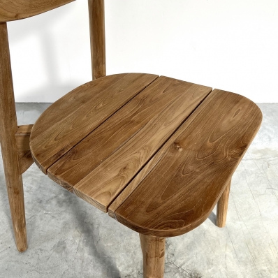 chaise en teck spécial jardin